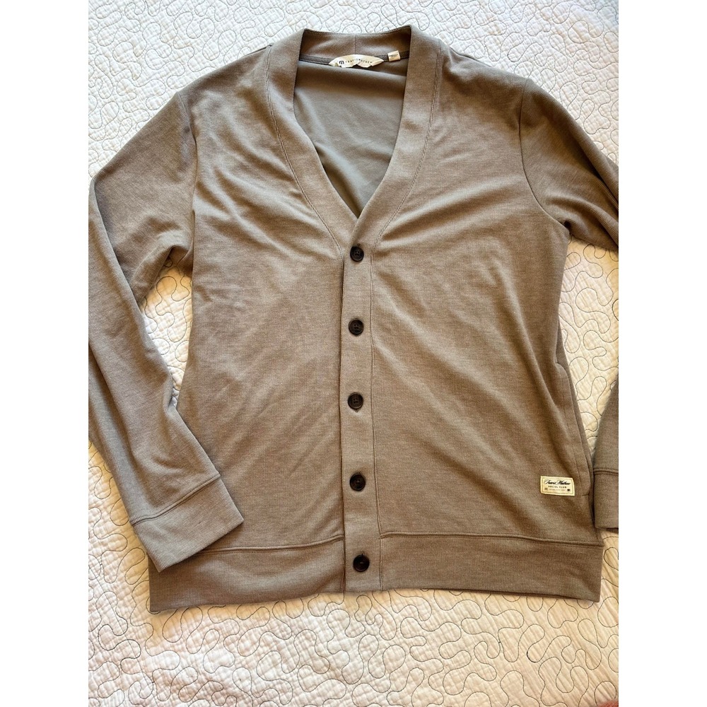 Travis Mathew Mens Cloud Cardigan Sweater Size Medium‎